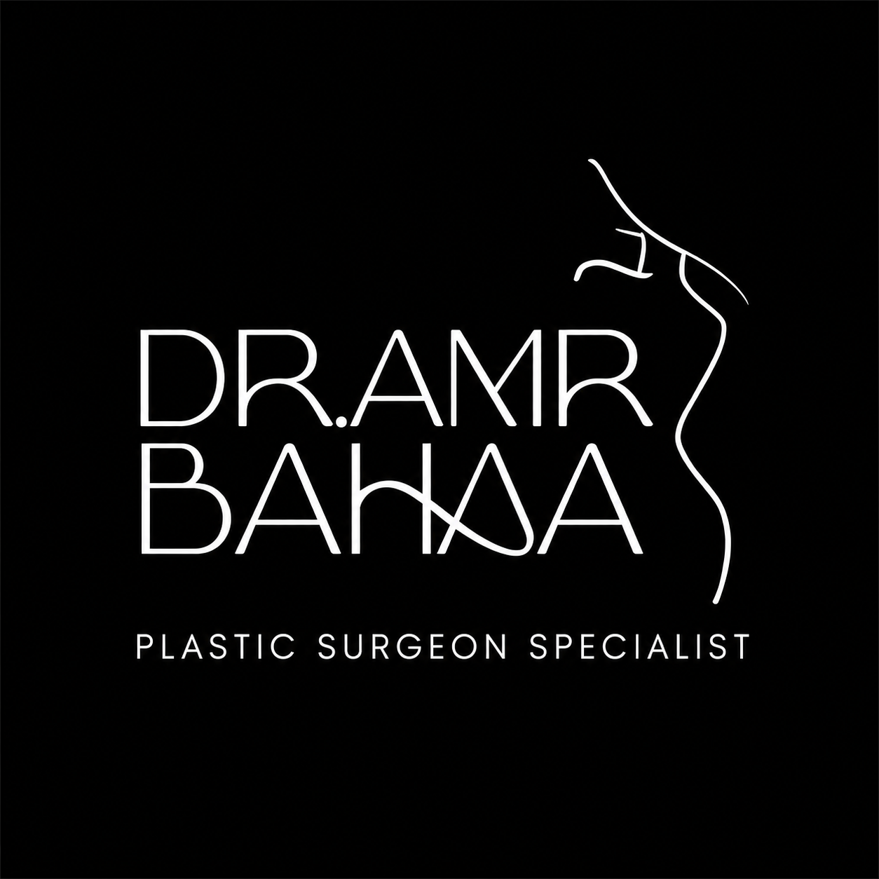 Dr. Amr Bahaa plastic surgeon logo